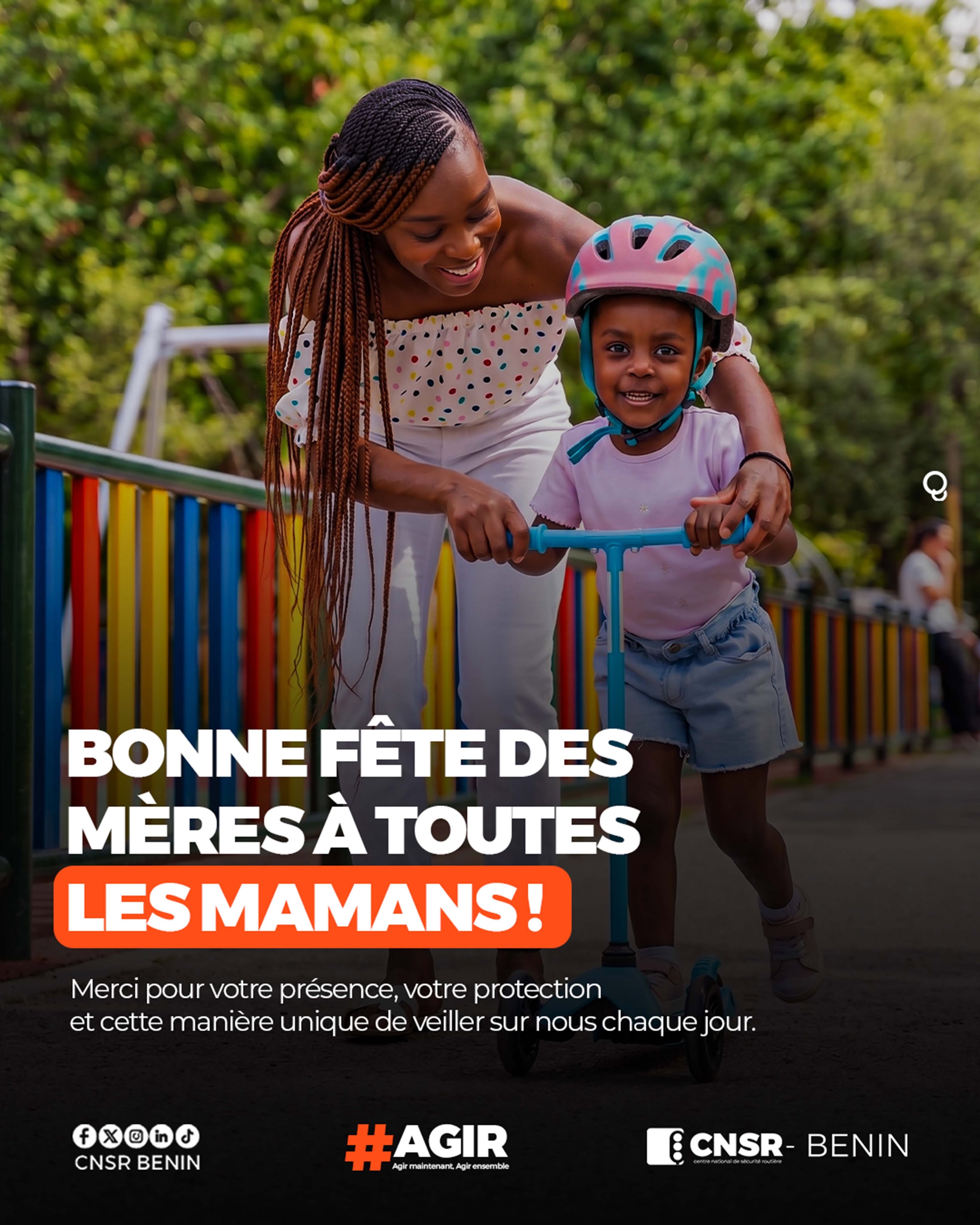 Bonne fête des mères à toutes les mamans