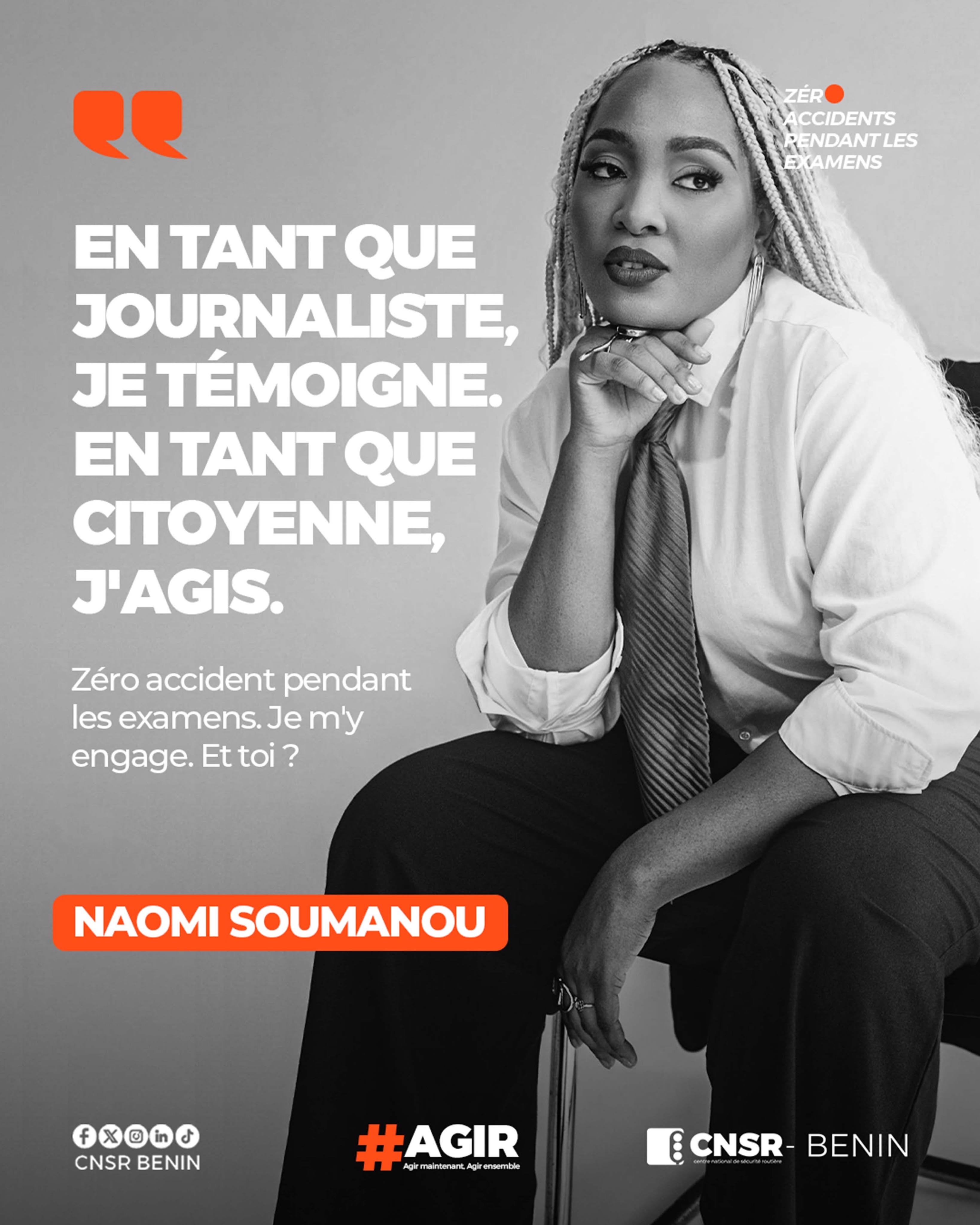 En tant que journaliste, je témoigne - NAOMI SOUMANOU