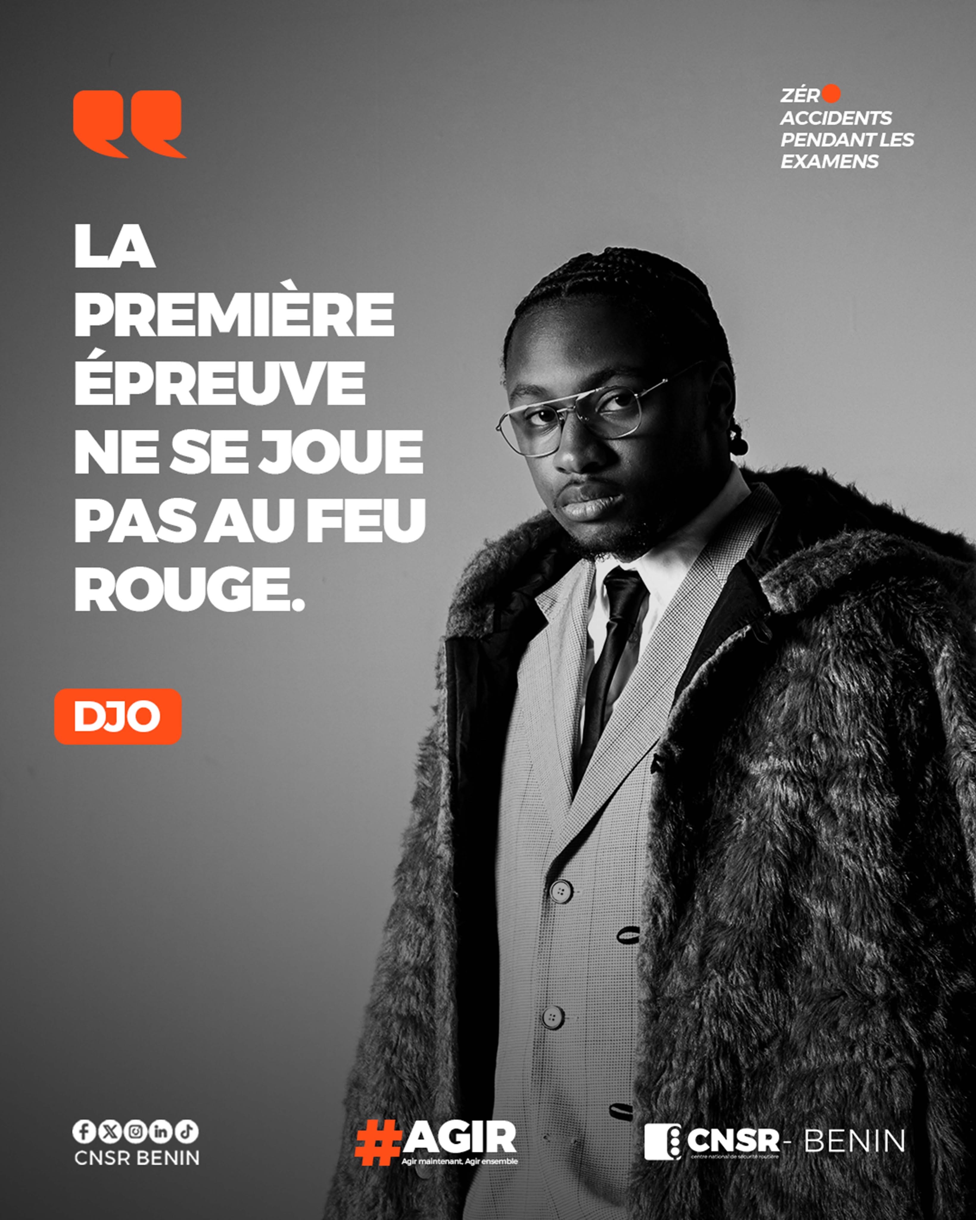 La première épreuve ne se joue pas au feu rouge - DJO