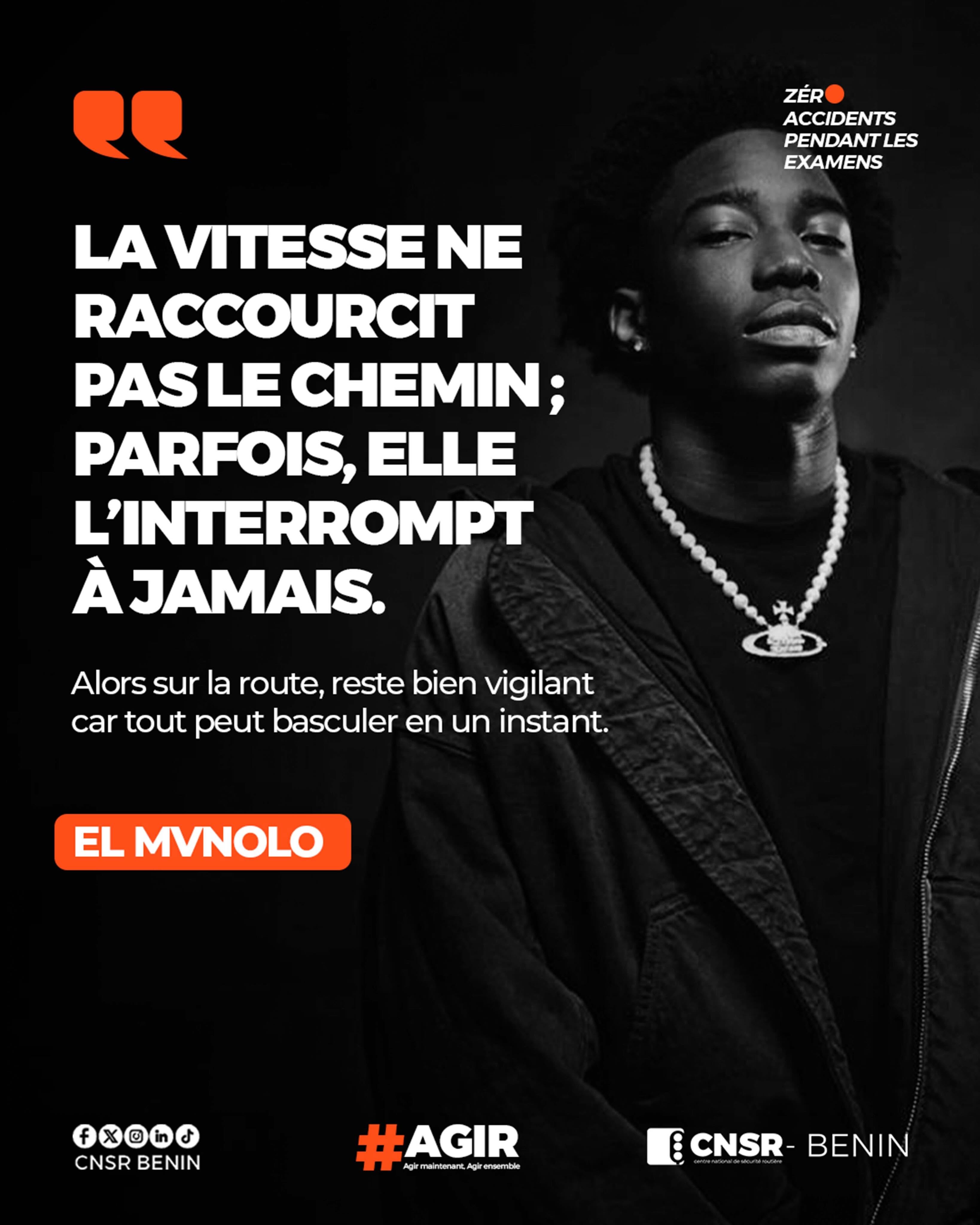 La vitesse ne raccourcit pas le chemin - EL MVNOLO