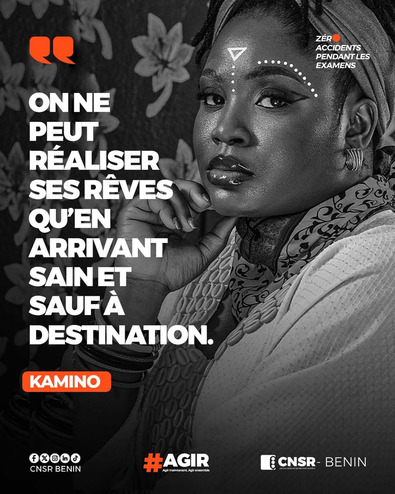 On ne peut réaliser ses rêves qu'en arrivant sain et sauf à destination - KAMINO