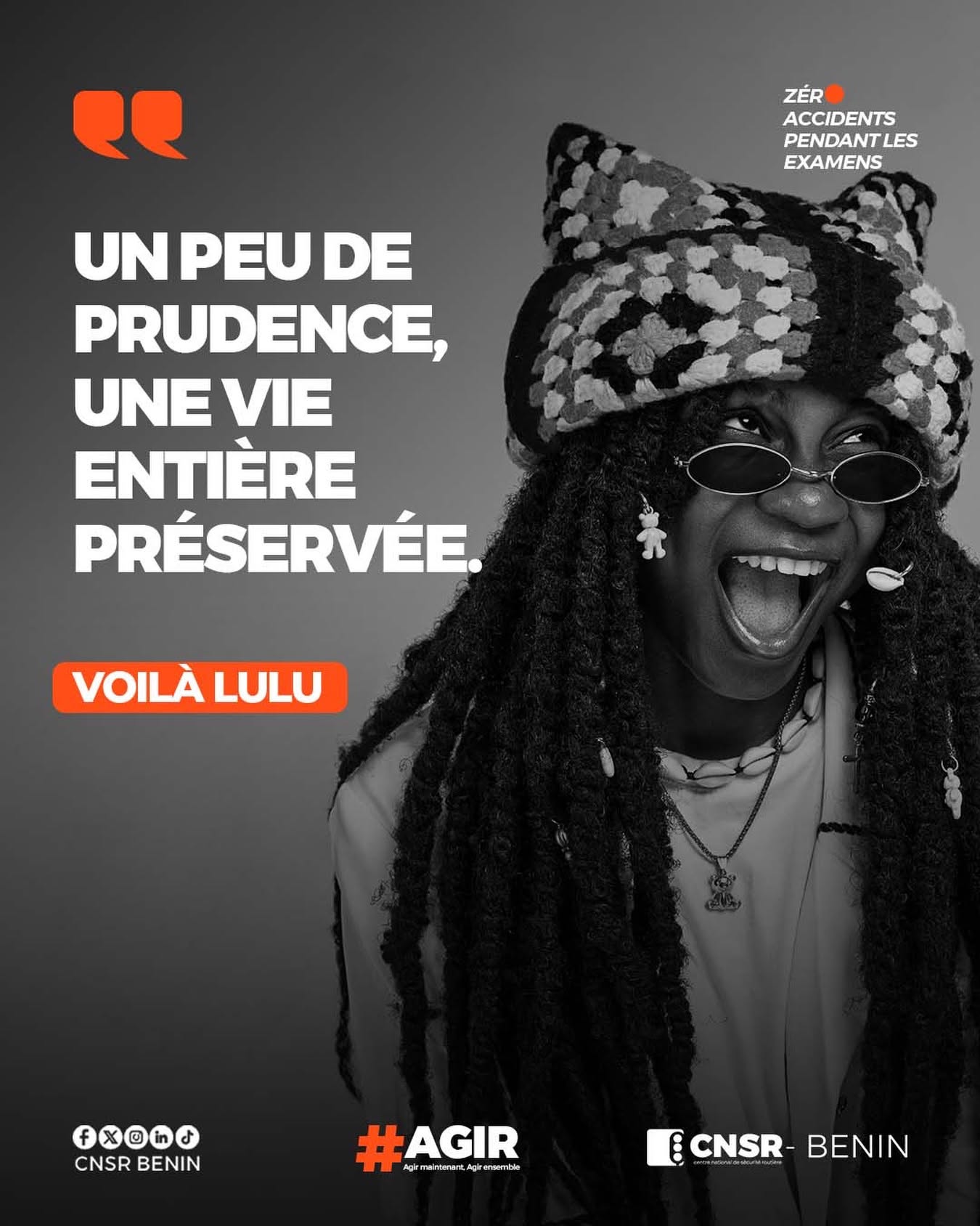 Un peu de prudence, une vie entière préservée - VOILÀ LULU